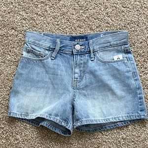 Light Blue Denim Shorts